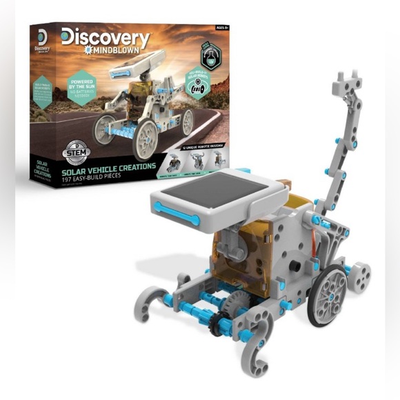 New Discover #mindblown 197pc solar vehicle creations stem robot building set - Picture 3 of 7